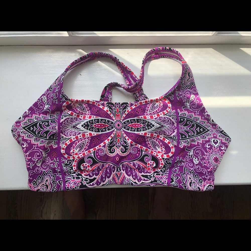 Multi-Color 34D Athleta Bikini Top